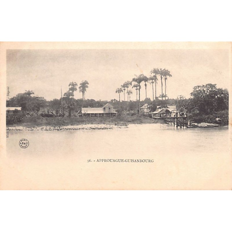 Rare collectable postcards of French Guiana. Vintage Postcards of French Guiana