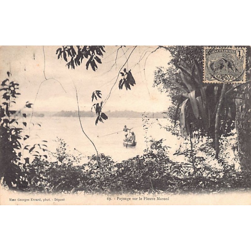 Rare collectable postcards of French Guiana. Vintage Postcards of French Guiana