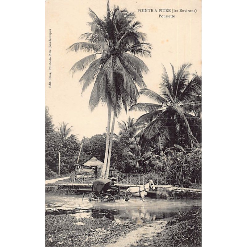Rare collectable postcards of Guadeloupe. Vintage Postcards of Guadeloupe