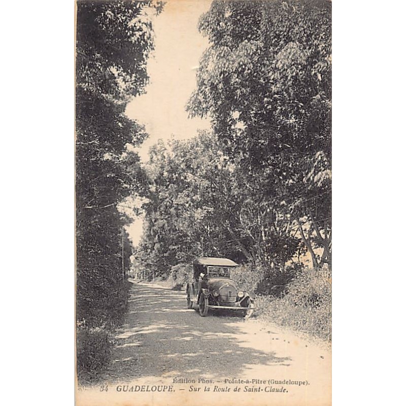 Rare collectable postcards of Guadeloupe. Vintage Postcards of Guadeloupe