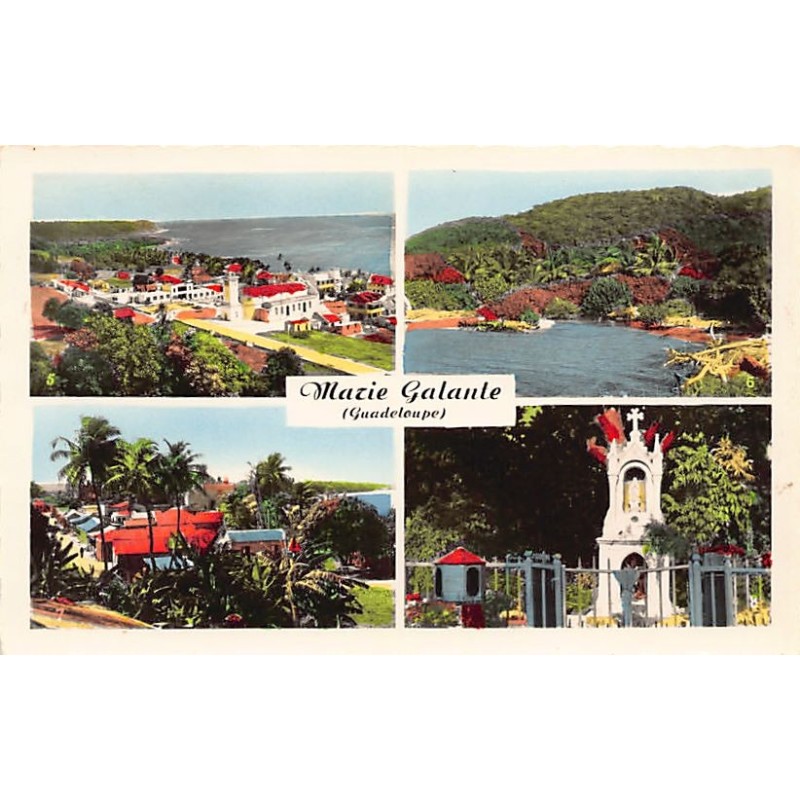 Rare collectable postcards of Guadeloupe. Vintage Postcards of Guadeloupe
