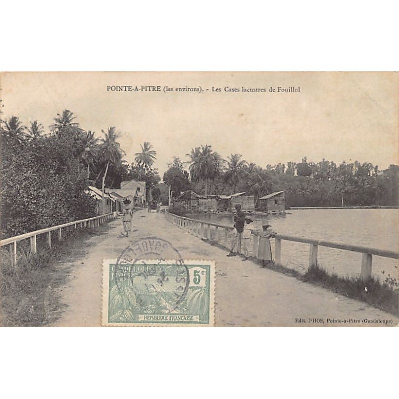 Rare collectable postcards of Guadeloupe. Vintage Postcards of Guadeloupe