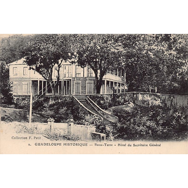 Rare collectable postcards of Guadeloupe. Vintage Postcards of Guadeloupe