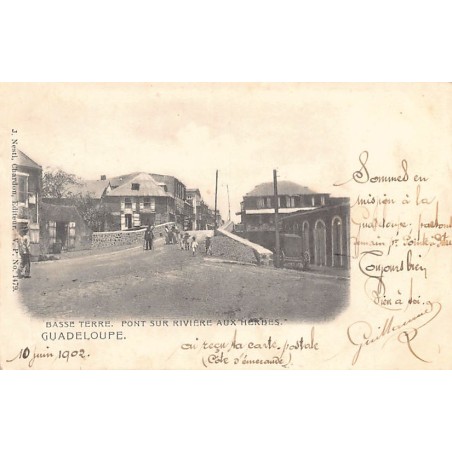 Rare collectable postcards of Guadeloupe. Vintage Postcards of Guadeloupe