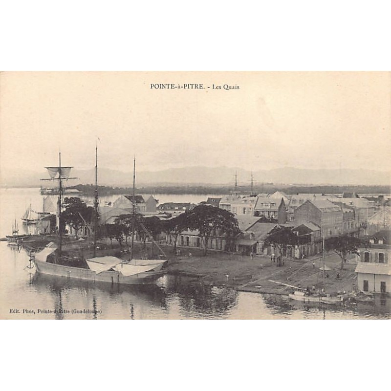 Rare collectable postcards of Guadeloupe. Vintage Postcards of Guadeloupe