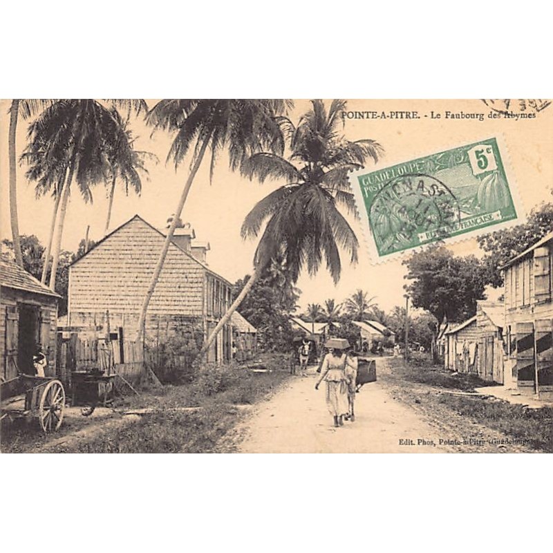 Rare collectable postcards of Guadeloupe. Vintage Postcards of Guadeloupe
