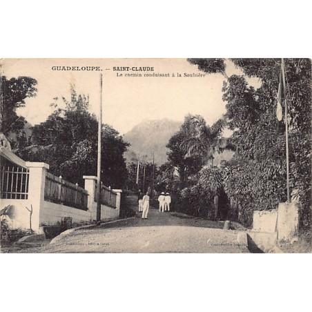Rare collectable postcards of Guadeloupe. Vintage Postcards of Guadeloupe