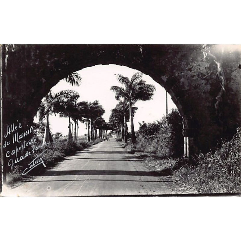 Rare collectable postcards of Guadeloupe. Vintage Postcards of Guadeloupe