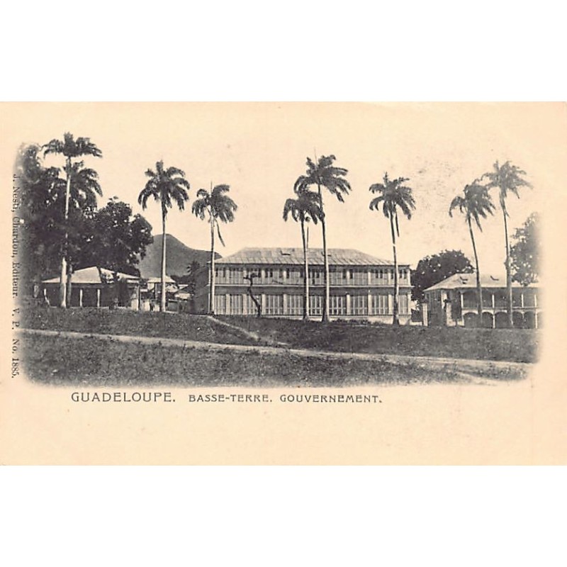 Rare collectable postcards of Guadeloupe. Vintage Postcards of Guadeloupe
