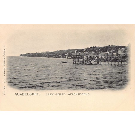 Rare collectable postcards of Guadeloupe. Vintage Postcards of Guadeloupe