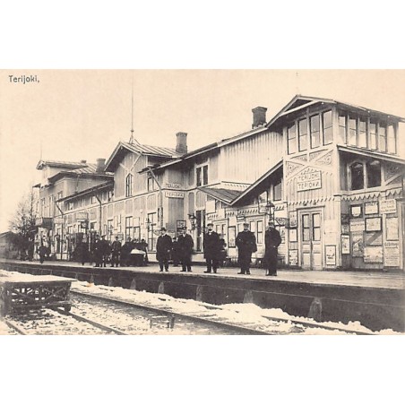 Russia - TERIJOKI Zelenogorsk - The railway station - Publ. unknown