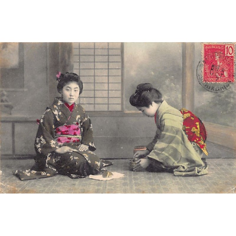 Rare collectable postcards of Japan. Vintage Postcards of Japan