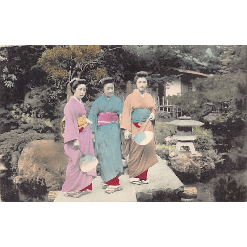 Rare collectable postcards of Japan. Vintage Postcards of Japan