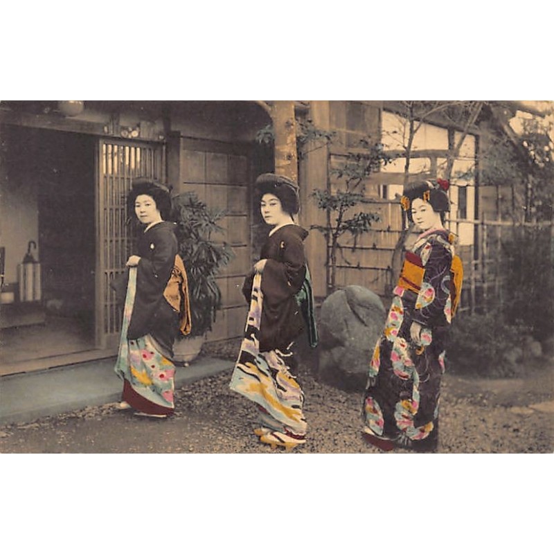 Rare collectable postcards of Japan. Vintage Postcards of Japan