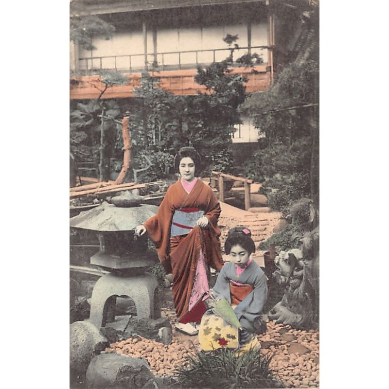 Rare collectable postcards of Japan. Vintage Postcards of Japan
