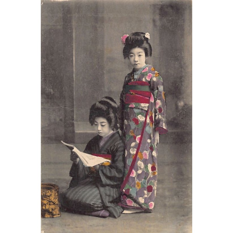 Rare collectable postcards of Japan. Vintage Postcards of Japan