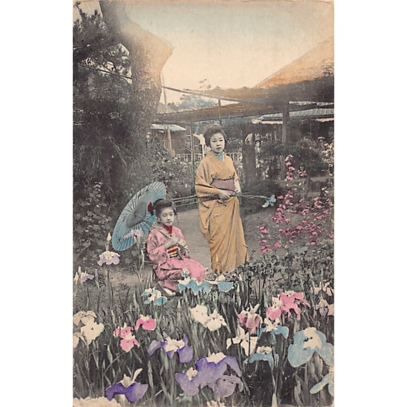 Rare collectable postcards of Japan. Vintage Postcards of Japan