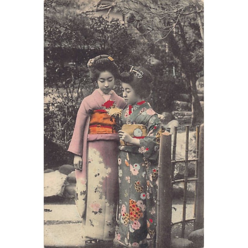 Rare collectable postcards of Japan. Vintage Postcards of Japan