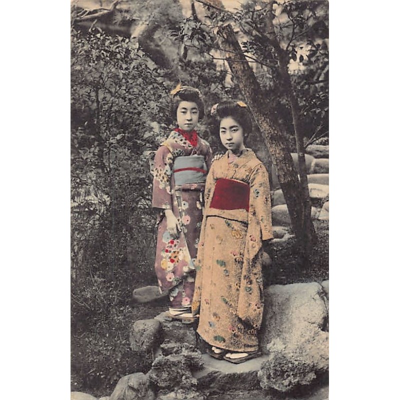 Rare collectable postcards of Japan. Vintage Postcards of Japan