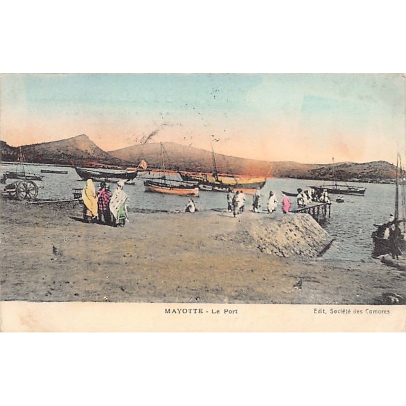 Rare collectable postcards of Comoros. Vintage Postcards of Comoros
