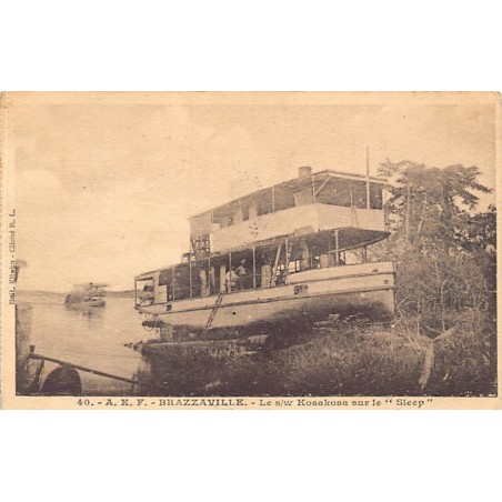 Rare collectable postcards of Congo - Brazzaville. Vintage Postcards of Congo - Brazzaville