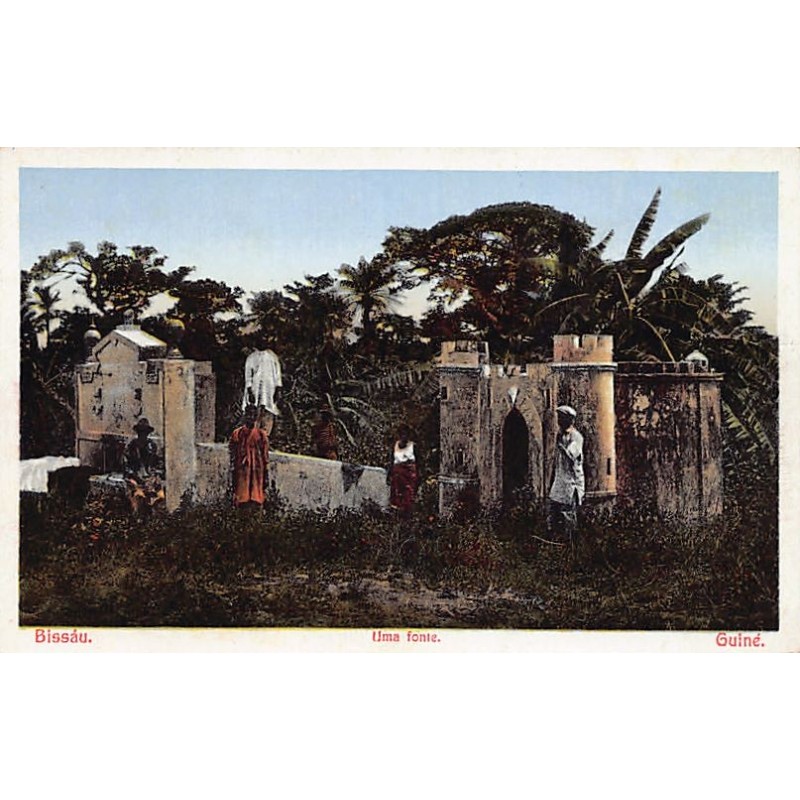 Rare collectable postcards of Guinea-Bissau. Vintage Postcards of Guinea-Bissau