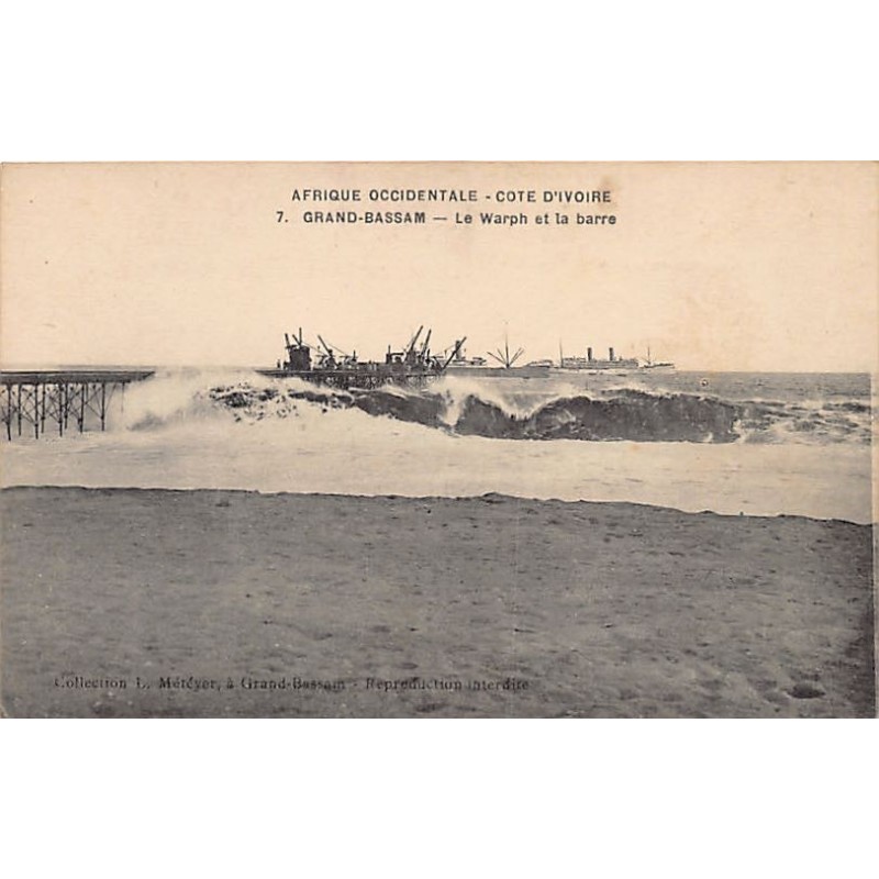 Rare collectable postcards of Ivory Coast - Côte d'Ivoire. Vintage Postcards of Ivory Coast - Côte d'Ivoire