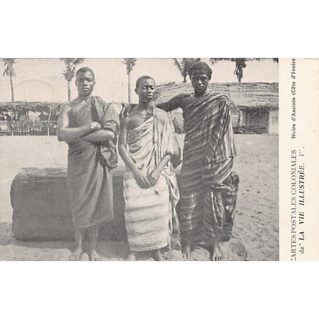 Rare collectable postcards of Ivory Coast - Côte d'Ivoire. Vintage Postcards of Ivory Coast - Côte d'Ivoire