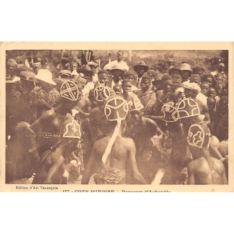 Rare collectable postcards of Ivory Coast - Côte d'Ivoire. Vintage Postcards of Ivory Coast - Côte d'Ivoire