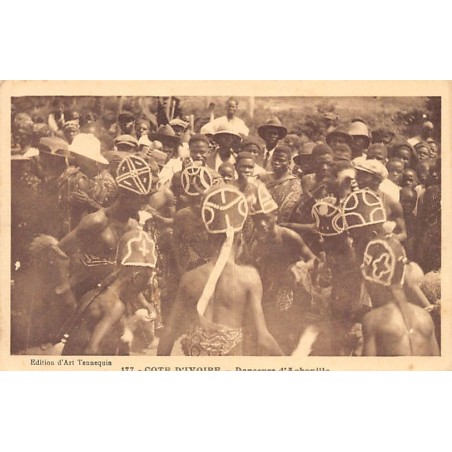 Rare collectable postcards of Ivory Coast - Côte d'Ivoire. Vintage Postcards of Ivory Coast - Côte d'Ivoire