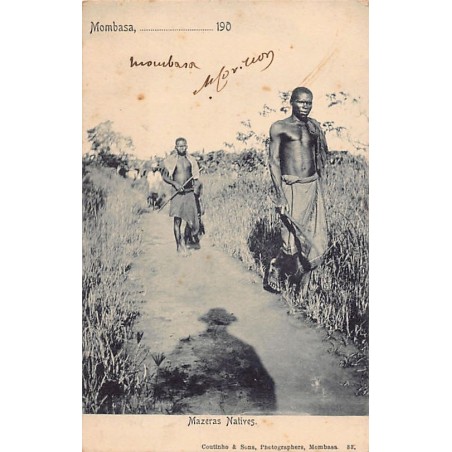Rare collectable postcards of Kenya. Vintage Postcards of Kenya
