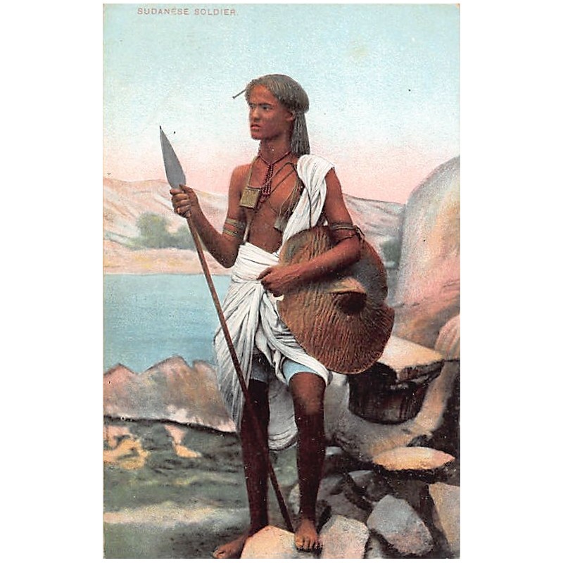Rare collectable postcards of Sudan. Vintage Postcards of Sudan