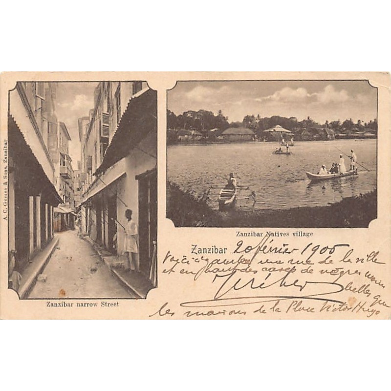 Rare collectable postcards of Tanzania. Vintage Postcards of Tanzania