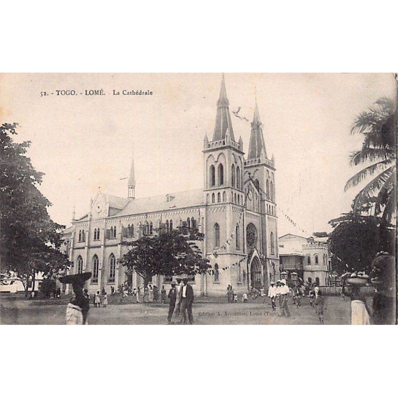 Rare collectable postcards of Togo. Vintage Postcards of Togo