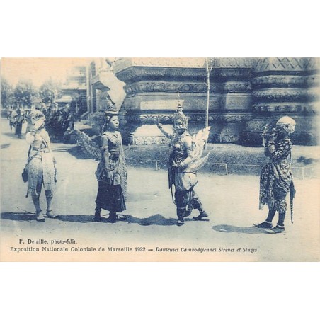Rare collectable postcards of Cambodia. Vintage Postcards of Cambodia