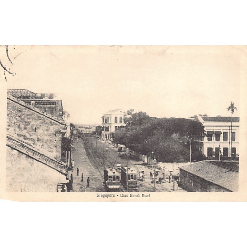 Rare collectable postcards of Singapore. Vintage Postcards of Singapore