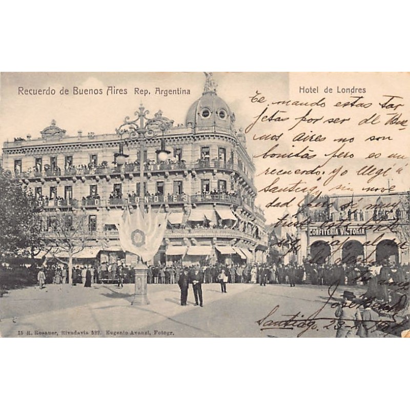 Rare collectable postcards of Argentina. Vintage Postcards of Argentina