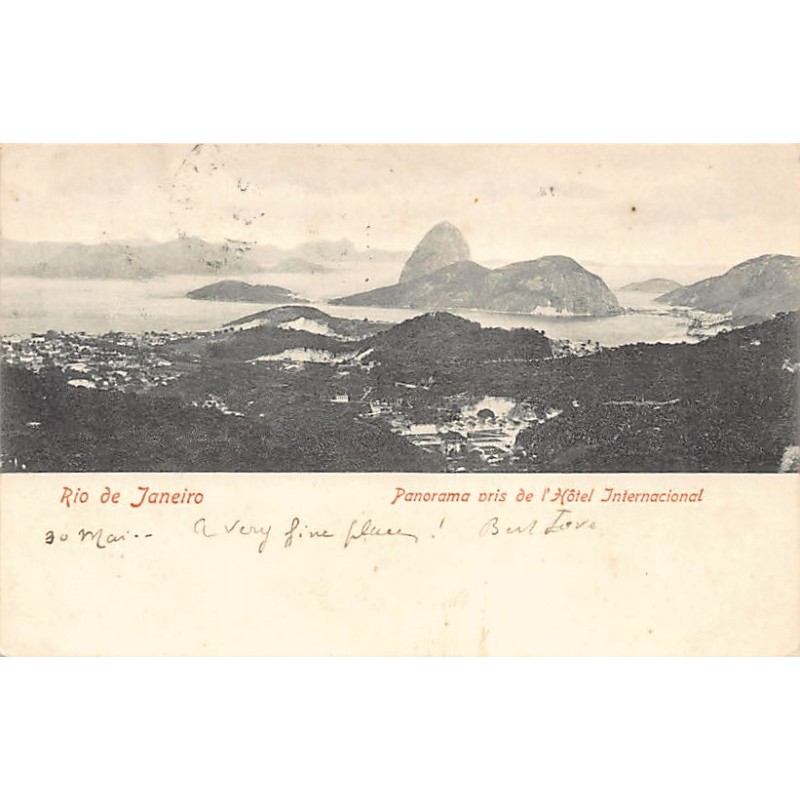 Rare collectable postcards of Brazil. Vintage Postcards of Brazil