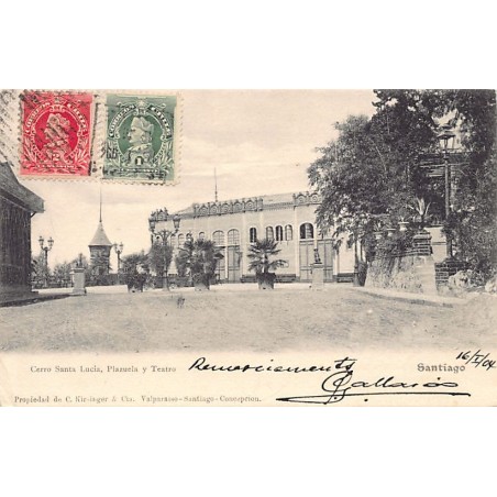 Rare collectable postcards of Chile. Vintage Postcards of Chile
