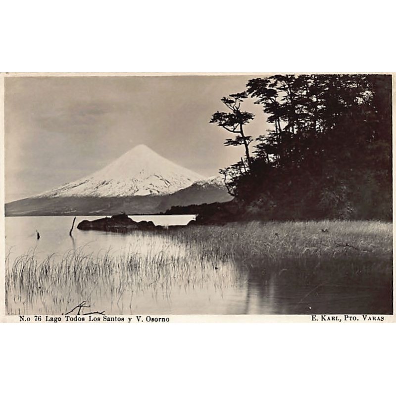 Rare collectable postcards of Chile. Vintage Postcards of Chile