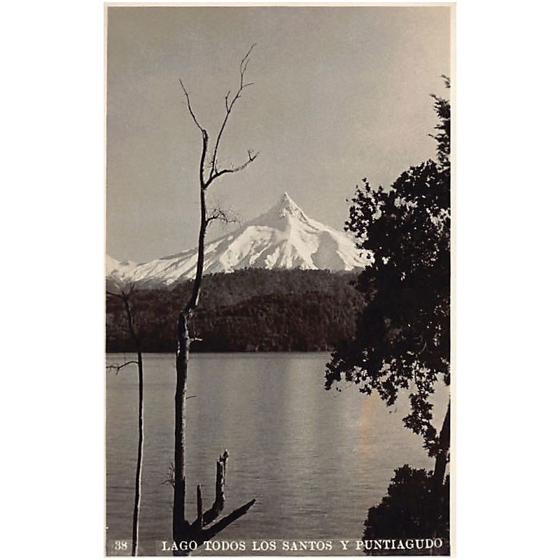 Rare collectable postcards of Chile. Vintage Postcards of Chile