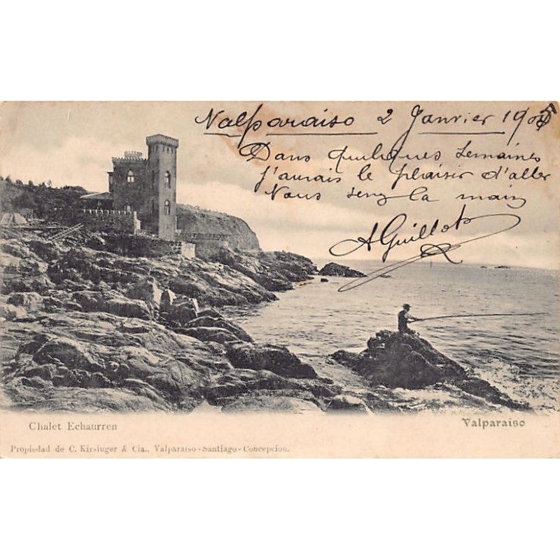 Rare collectable postcards of Chile. Vintage Postcards of Chile