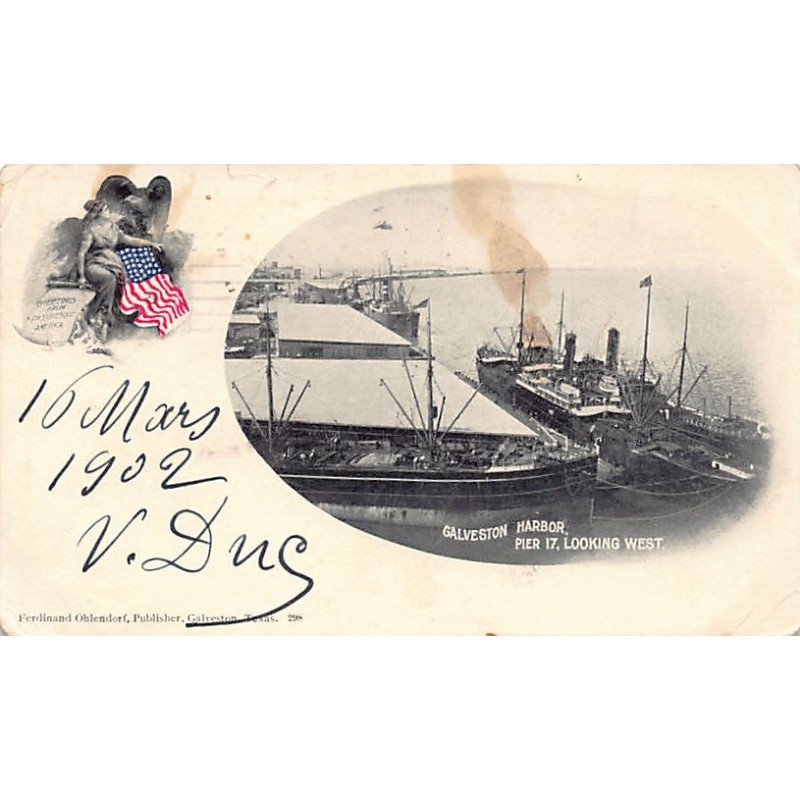 Rare collectable postcards of United States. Vintage Postcards of United States