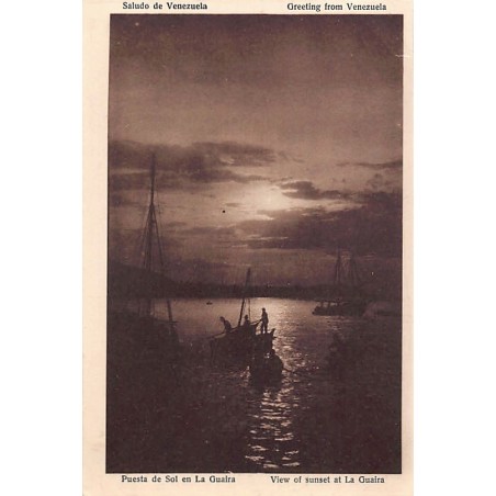 Rare collectable postcards of Venezuela. Vintage Postcards of Venezuela