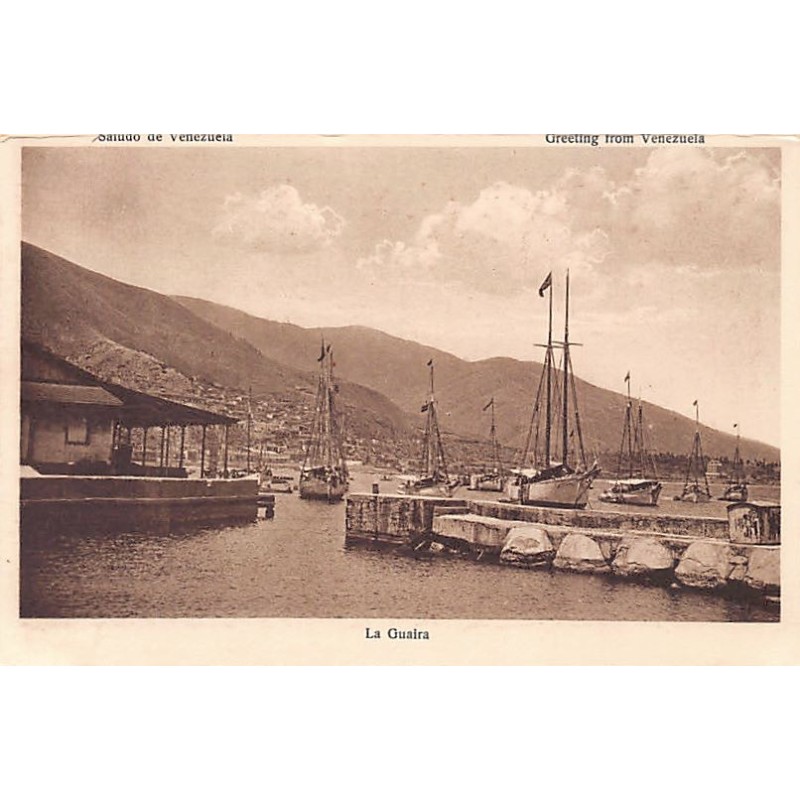 Rare collectable postcards of Venezuela. Vintage Postcards of Venezuela