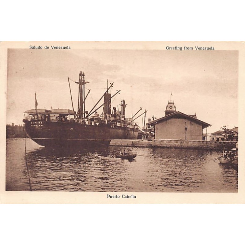 Rare collectable postcards of Venezuela. Vintage Postcards of Venezuela