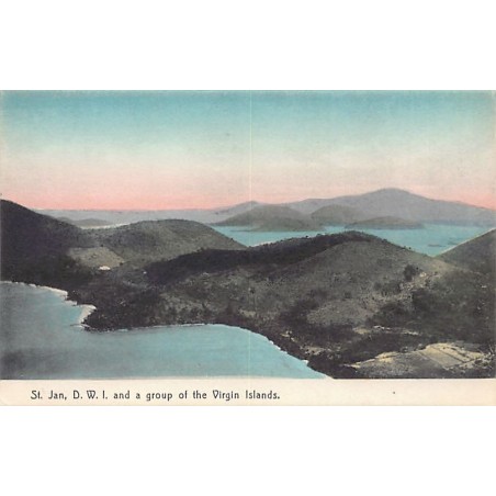 Rare collectable postcards of Virgin Islands, US. Vintage Postcards of Virgin Islands, US