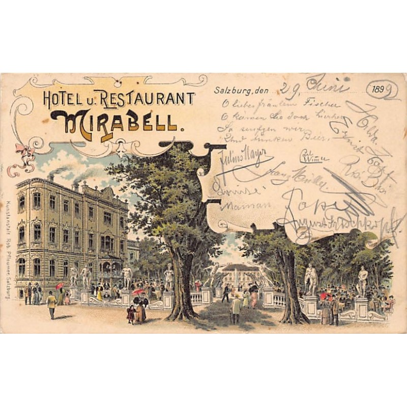 Rare collectable postcards of Austria. Vintage Postcards of Austria