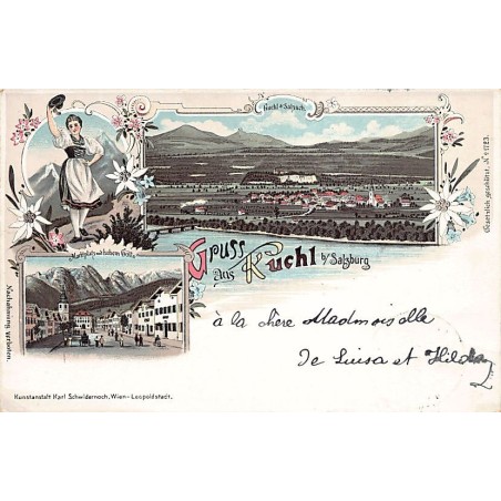 Rare collectable postcards of Austria. Vintage Postcards of Austria