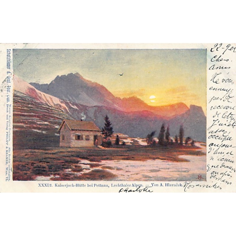 Rare collectable postcards of Austria. Vintage Postcards of Austria